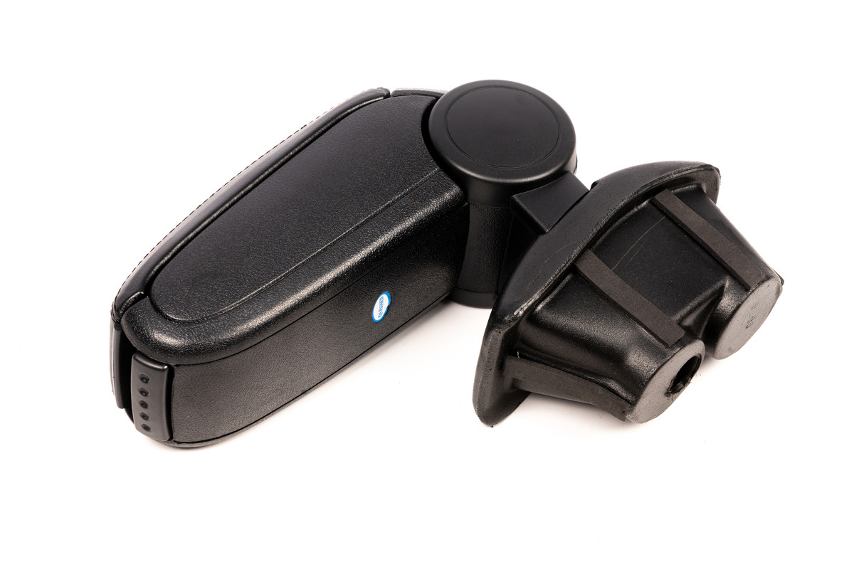 Підлокітник (чорний) для Peugeot 208 2012-2019 рр, фото 1