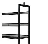 Полиця для взуття Eco Fabric 4 рівні 74 х 30.5 х 83.5 см чорний (EF-7529-4), фото 2