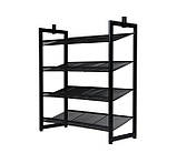 Полиця для взуття Eco Fabric 4 рівні 74 х 30.5 х 83.5 см чорний (EF-7529-4), фото 6