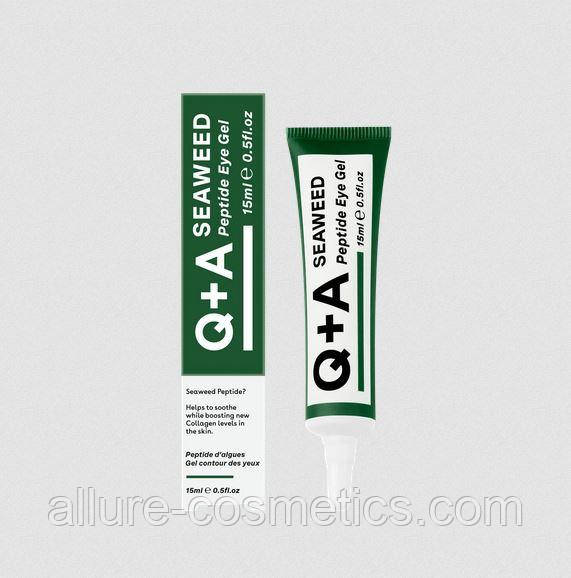 Гель для зони навколо очей Q+A Seaweed Peptide Eye Gel 15 мл, фото 1