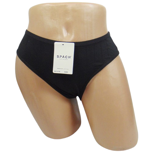 Трусики преміумкотон Spach XL-XXL чорні 519