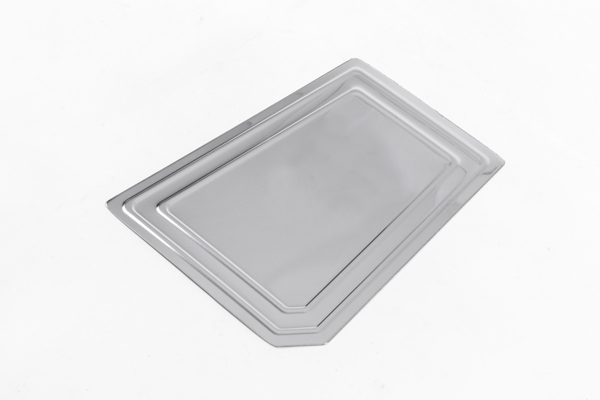 Накладка на лючок бака (2006-2014, нерж) для Peugeot Boxer рр, фото 1