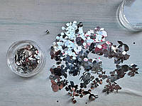 Декор для дизайна ногтей в баночке Ассорти