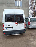 Планка над номером (нерж.) для Opel Movano 2010-2021 рр, фото 8