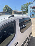 Рейлінги CROWN (сірий мат) для Peugeot Partner Tepee 2008-2018 рр, фото 3