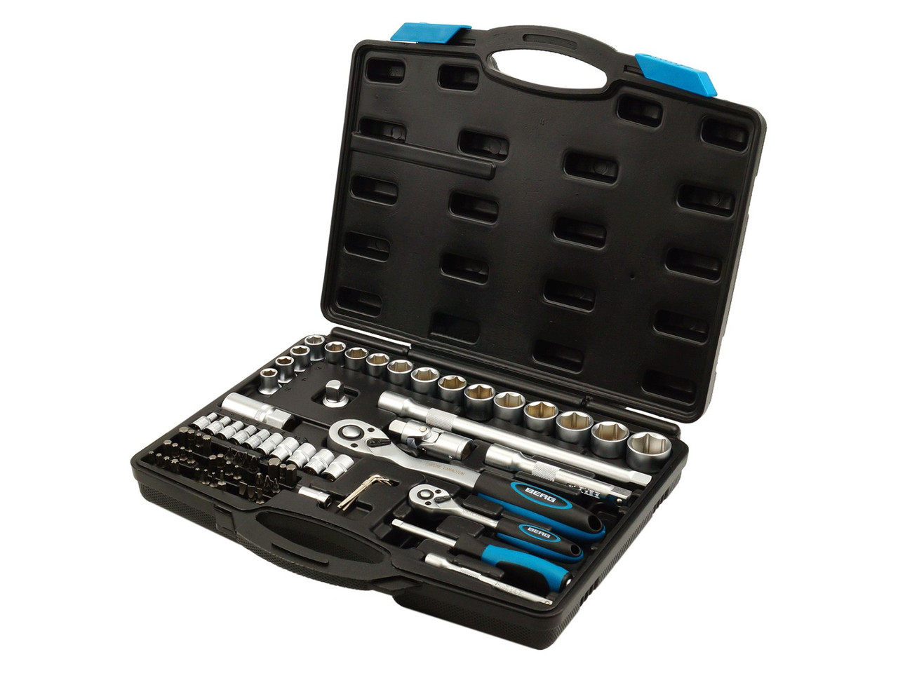 Набір головок та насадок Berg Cr-V в кейсі 4 - 27 мм 72 шт (52-111)