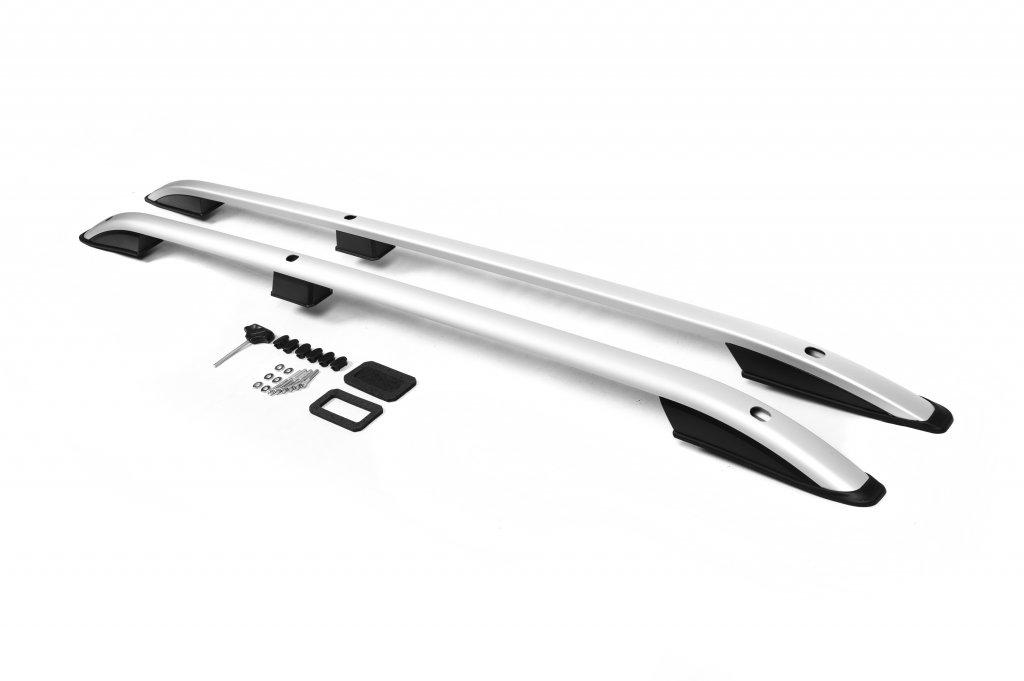 Рейлінги CROWN (сірий мат) для Fiat Doblo I 2001-2005 рр, фото 1