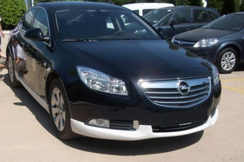 Передня нижня накладка (під фарбування) для Opel Insignia 2008-2017 рр, фото 1