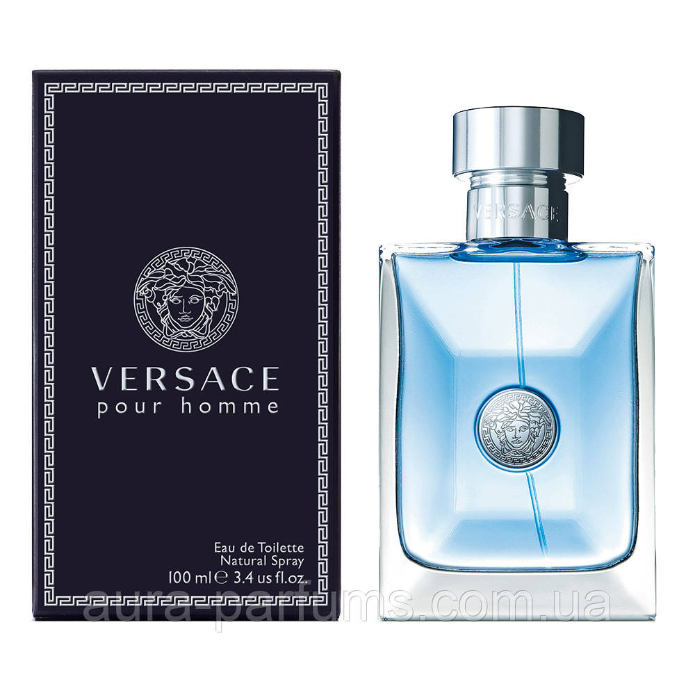 Чоловічі парфуми Versace Pour Homme Туалетна вода 100 ml/мл