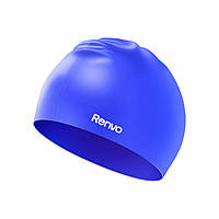 Доросла Шапочка для плавання Renvo Keles Уні Синій OSFM (2SC100-04), фото 2