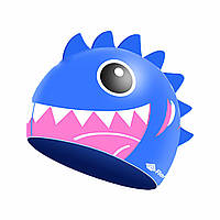 Дитяча Шапочка для плавання Renvo Sentani JR Синій Рожевий OSFM (1SC300-04), фото 2