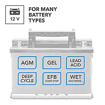 Trotec PBCS 10A | Інтелектуальний портативний зарядний пристрій для автомобільного акумулятору 12V (4-200Ah), фото 2