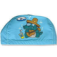 Дитяча Шапочка для плавання Renvo Orta JR Блакитний OSFM (1SC400-04), фото 2