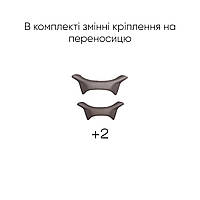 Дитячі окуляри для плавання Renvo Vishu JR Anti-fog білий, синій OSFM (1SG110-0304), фото 5