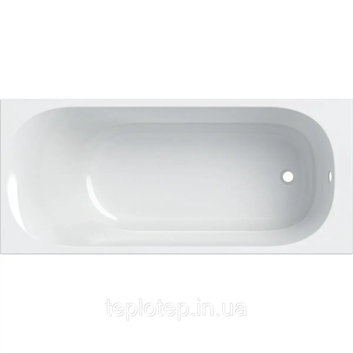 Ванна прямокутна з ніжками Soana Slim rim 180x80 554.015.01.1 Geberit