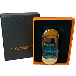 Запальничка з вбудованим годинником від Silvio Monetti