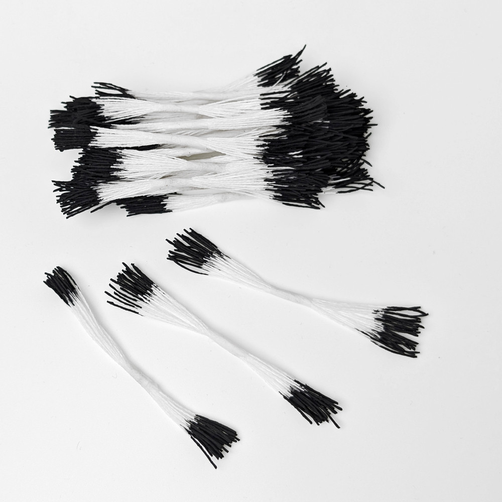 Тичинки подовжені, 23-25 ниток, 1х12 мм, ЧОРНІ, Китай, фото 1