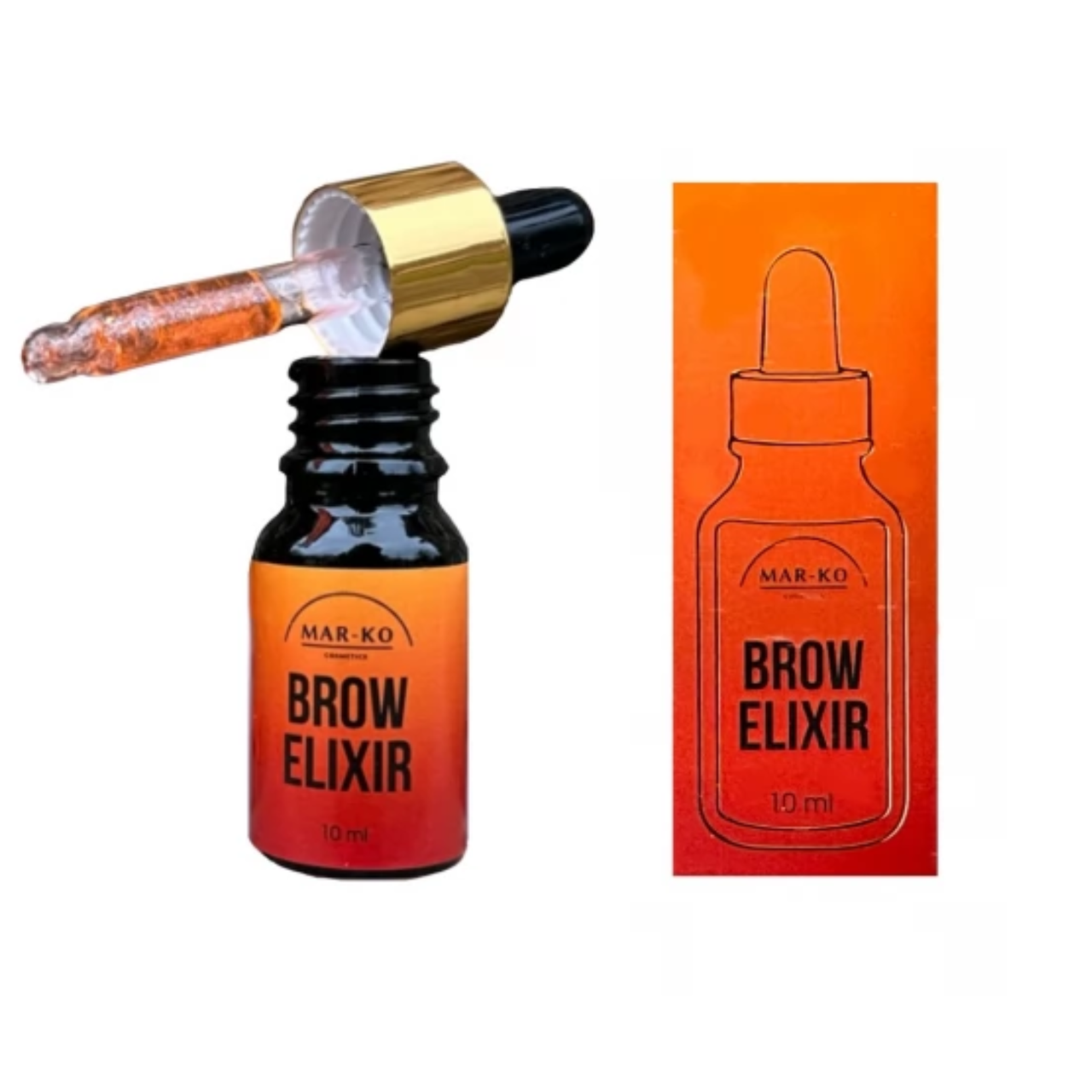Brow Elixir | Mar-Ko | зволожуючий засіб для брів та обличчя | 10 мл