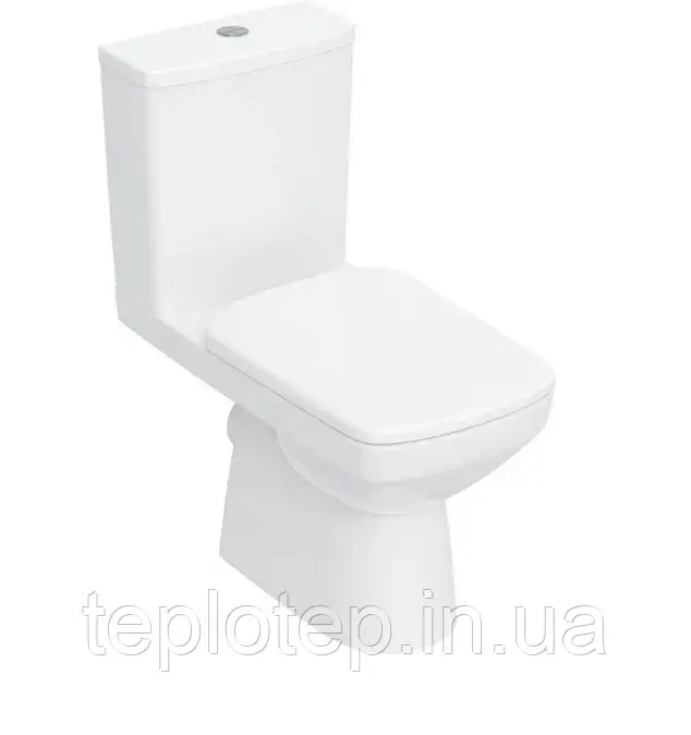 Компакт з кришкою Selnova Square 503.086.00.1 Geberit