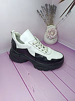 Кросівки жіночі шкіряні 36 розмір!!!