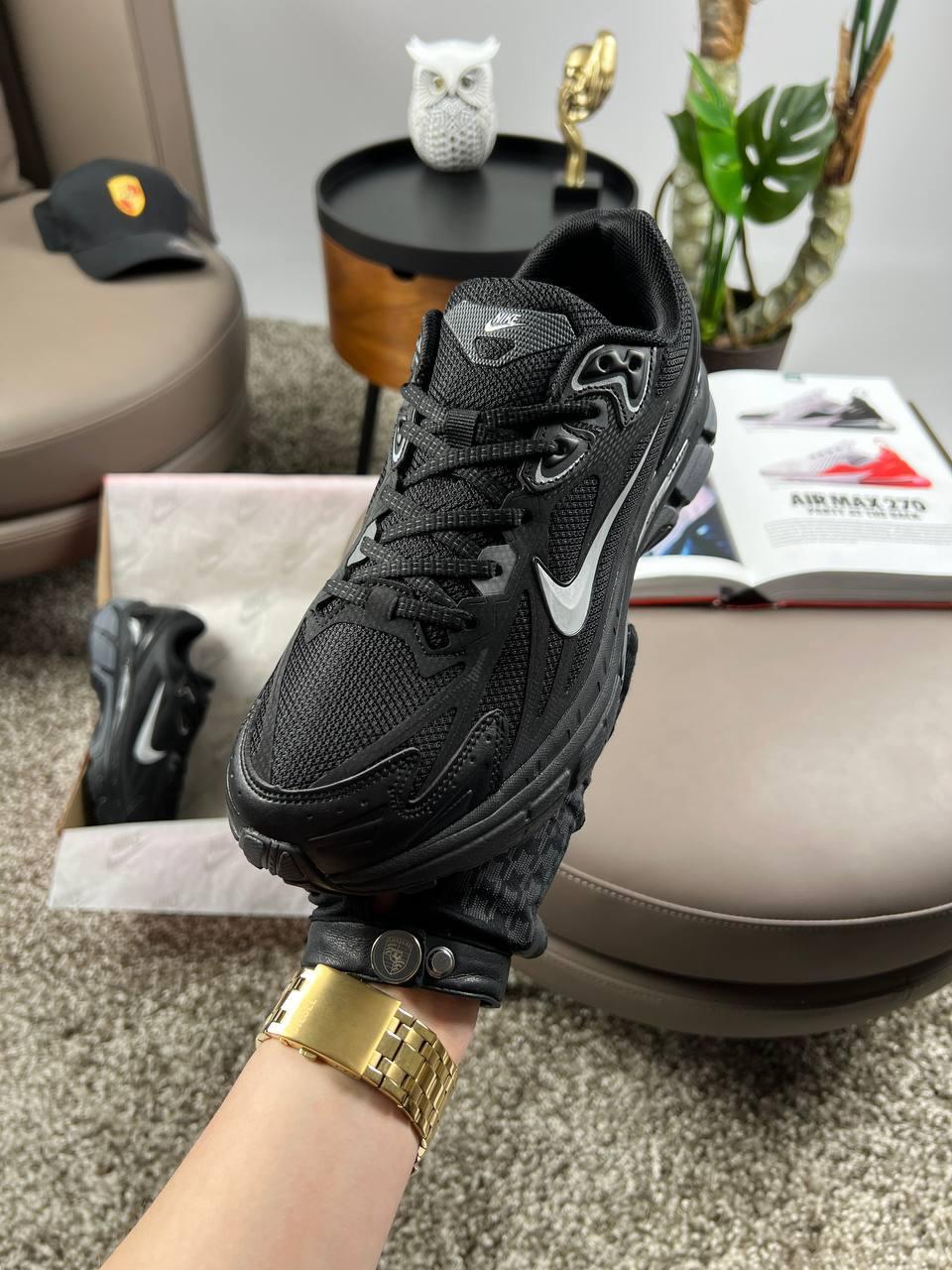 Чоловічі шкіряні текстиль кросівки Nike Halo Mix Black, чоловічі кеди Найк чорні шкіряні. Чоловіче взуття