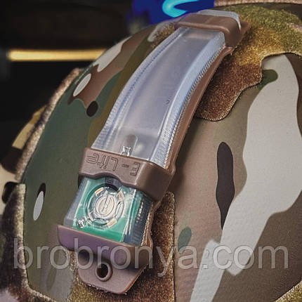 Тактичний маячок на шолом Element E-Lite Soft Silicone Tactical Helmet Light, фото 1