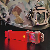 Тактичний маячок на шолом Element E-Lite Soft Silicone Tactical Helmet Light, фото 4