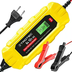 Trotec PBCS 6A | Інтелектуальний портативний зарядний пристрій для автомобільного акумулятору 12V (4-150Ah)