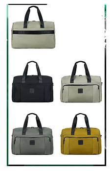 Сумка спортивна дорожня 46*28 см на блискавці з довгим ремінцем в різних кольорах Zhenya