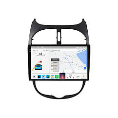 Штатна магнітола Mekede M6 Plus Peugeot 206 (1998 - 2012) CarPlay QleD