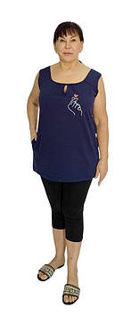 Жіночі тресі трикотажні великі розміри