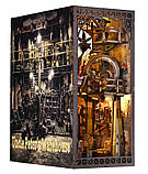 Бук Нук Майстерня з дирижаблем Пітера Uncle Peter's Warehouse DIY Book Nook Інтерьерний конструктор YM-05, фото 7