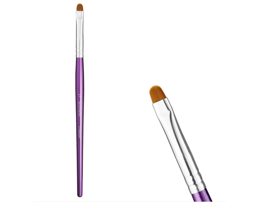 Пензель #17 Synthetic, плоска округла