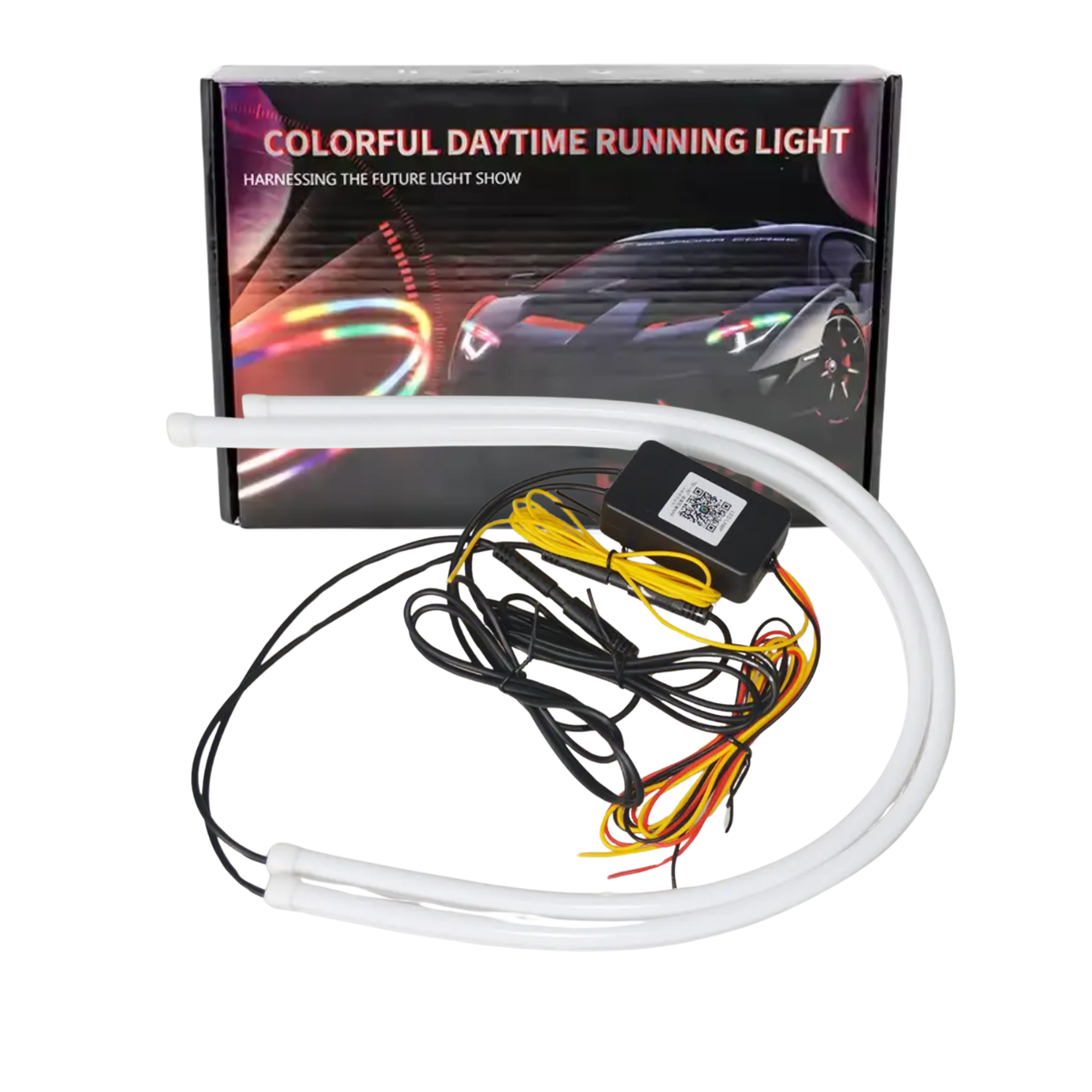 Модулі TAOCHIS ДХО + поворот RGB 60см Bluetooth гнучкі, фото 1