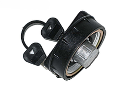ТОП! Кришка бака Жигули під ключ 17804 Black — (gHome)