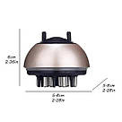 Гребінець для догляду за волоссям, масажний аплікатор для лікувальних олій 30мл IR-89, фото 6