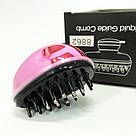 Гребінець для догляду за волоссям, масажний аплікатор для лікувальних олій 30мл IR-89, фото 4