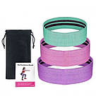 Еспандер трубчастий одножильний, Стрічка еспандер для фітнесу петля вправи WK-42, фото 10