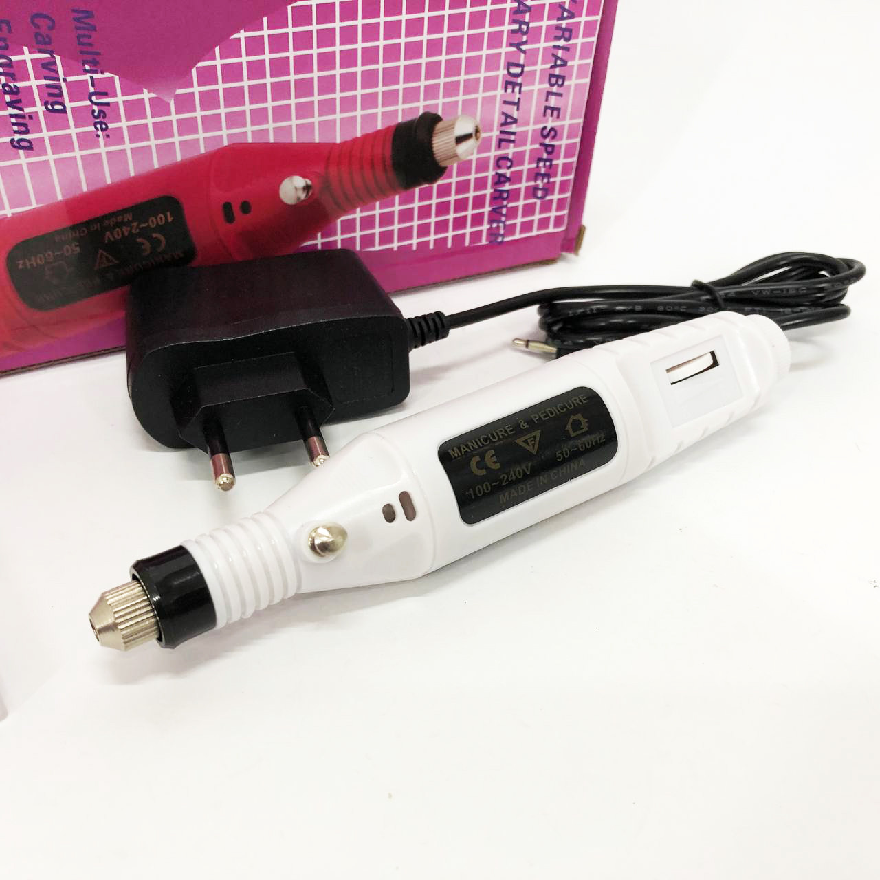 Фрезер для манікюру оригінал SmartUs, Фрезер для корекції нігтів Машинка манікюру домашня AC-17, фото 1