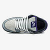 Кросівки Nike Dunk Low Purple Grey Pigeon Кеди унісекс Найк СБ Данк сірі замша демісезон, фото 9