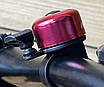 Сигнал на велосипед дзвінок KLS Bang 10 red на кермо (OEM packaging), фото 2
