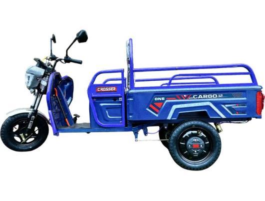 Електроскутер вантажний Crosser CARGO 800W 60V/32Ah 12 колеса