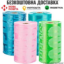 Пакети Trixie для диспенсерів для фекалій, змінні, розмір M, 8х20 шт