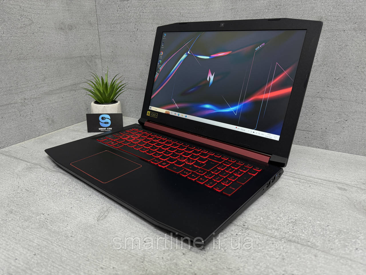 GeForce Стильний ноутбук Acer Nitro AN515-31 12gb ddr4 256gb ssd Nvidia 15.6"