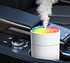Зволожувач повітря з підсвіткою H2O Colorful HUMIDIFIER білий, USB, фото 3