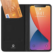 Чохол-книжка Dux Ducis з кишенею для візиток для iPhone 14 Black, фото 8