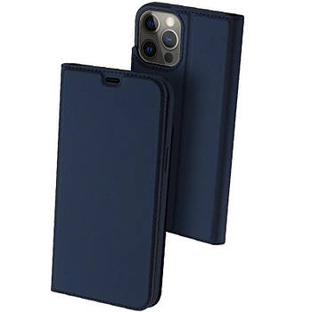 Чохол-книжка Dux Ducis з кишенею для візиток для iPhone 13 Pro Max Night Blue