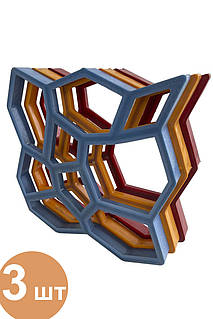 Форма для садової доріжки 3 в 1 SKOBA PLAST (60х60х6 см)