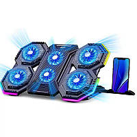 Охлаждающая подставка для ноутбука 9-17.3" MARVO CoolingPad 2USB LED подсветка