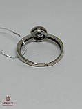 Срібна Каблучка зі вставкою цирконій, фото 3